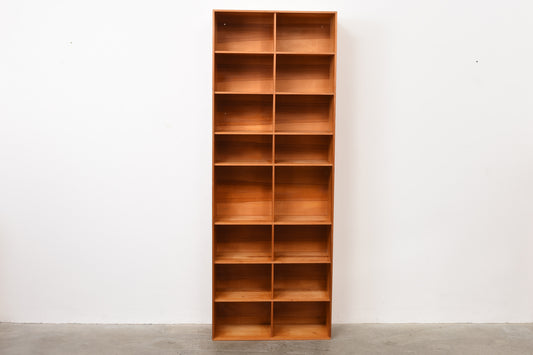 1960s Danish pine bookshelf