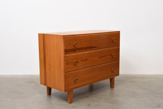 1970s Swedish pine chest