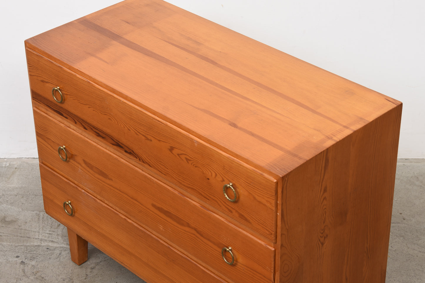 1970s Swedish pine chest