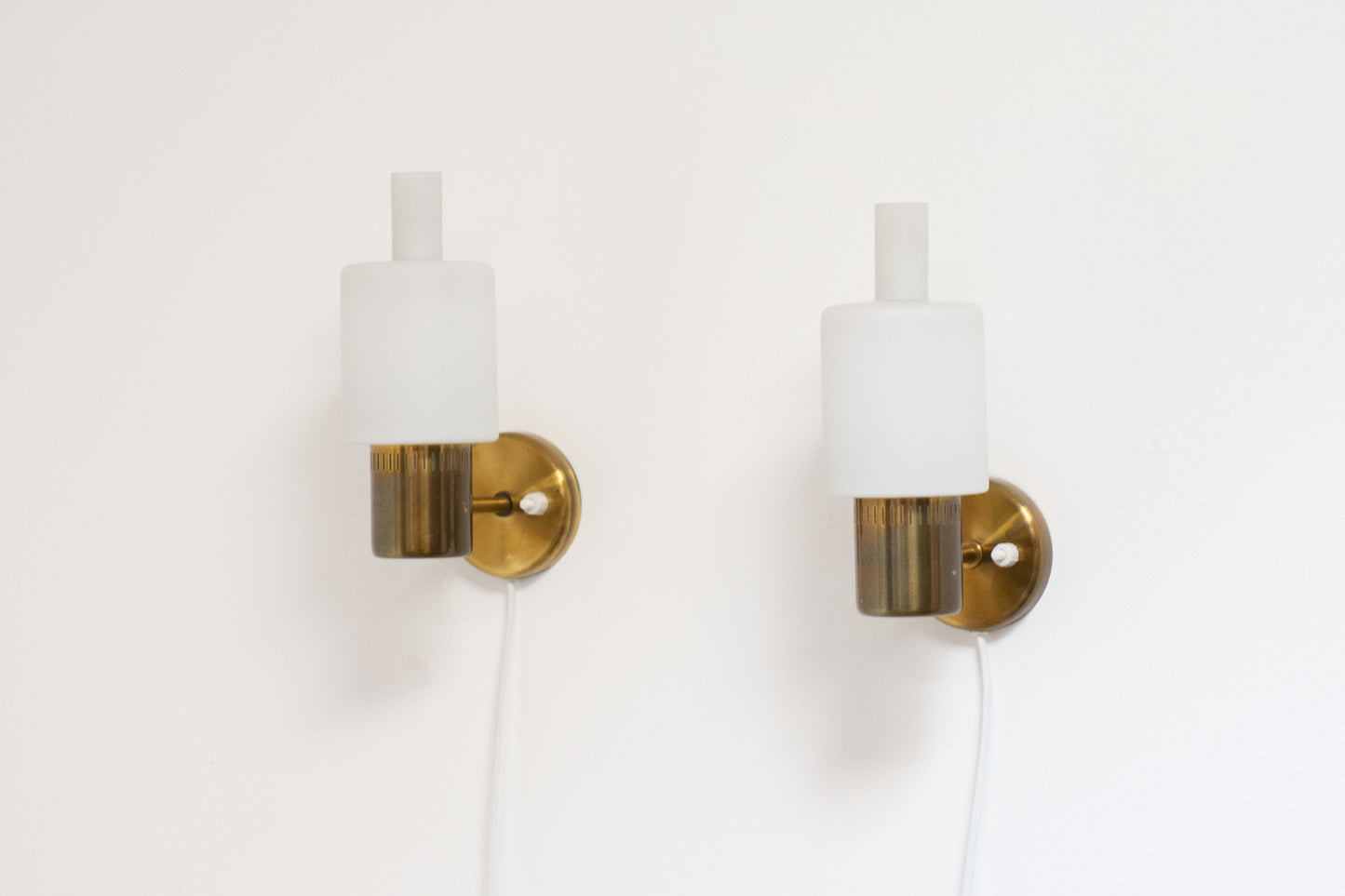 Pair of 'Nordlys' wall lights by Jo Hammerborg