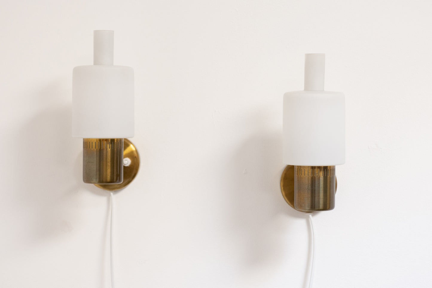 Pair of 'Nordlys' wall lights by Jo Hammerborg