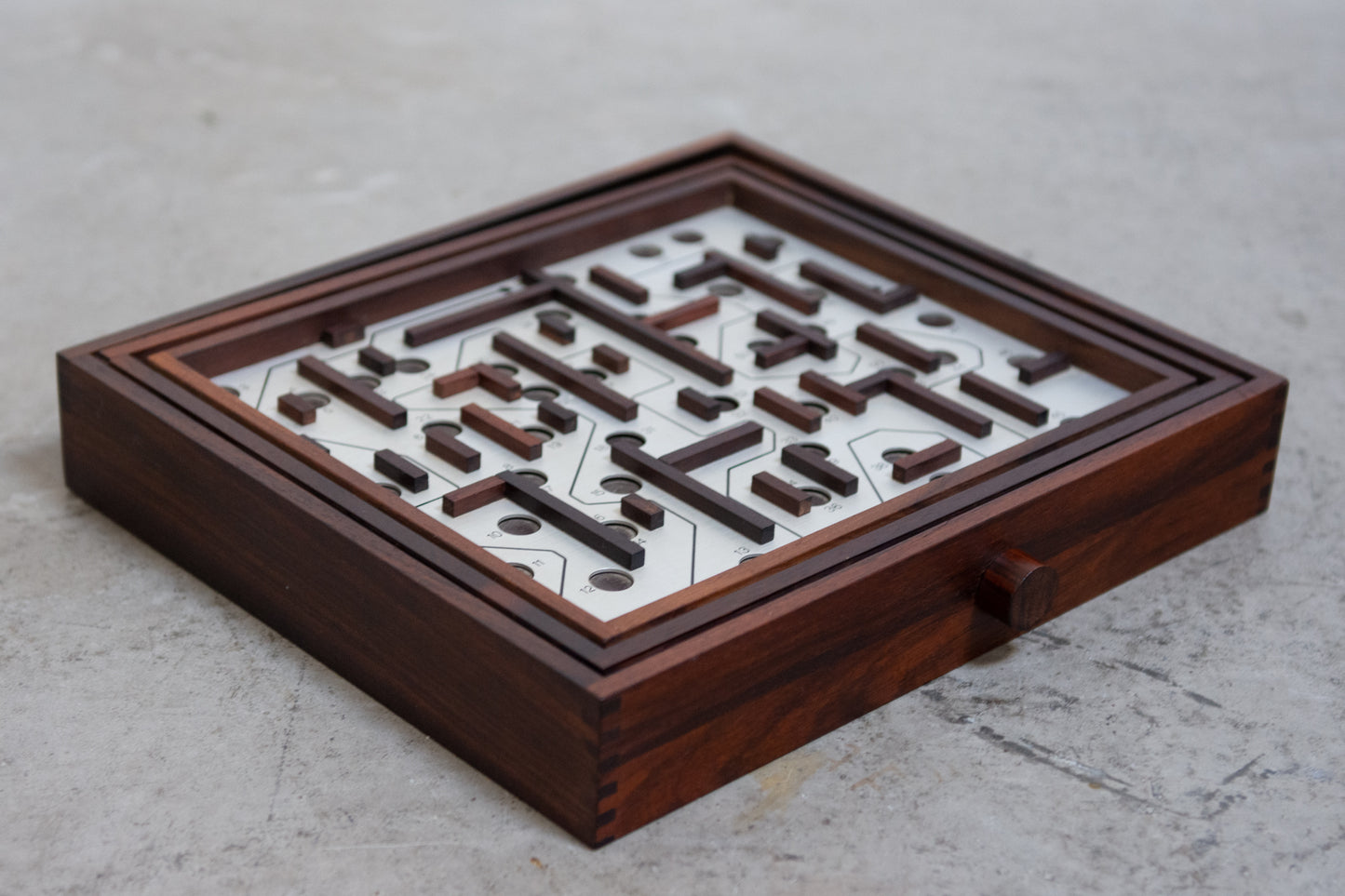 1960s rosewood labyrinth