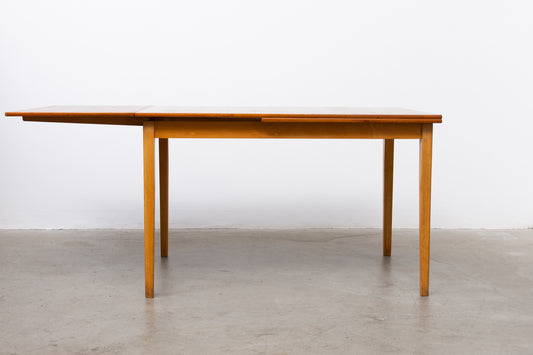 1960s Swedish dining table in teak