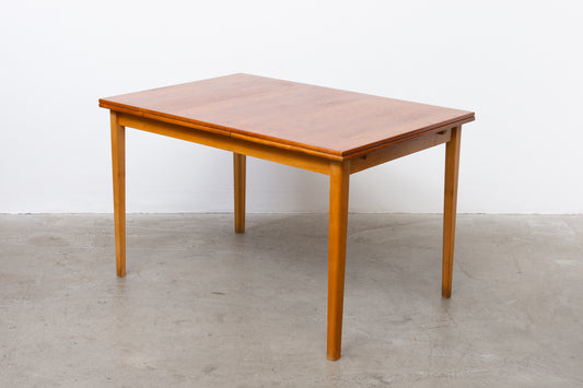 1960s Swedish dining table in teak