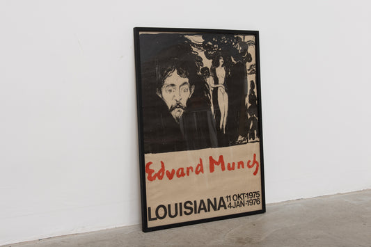 Save £70: 1970s framed Edvard Munch exhibition poster