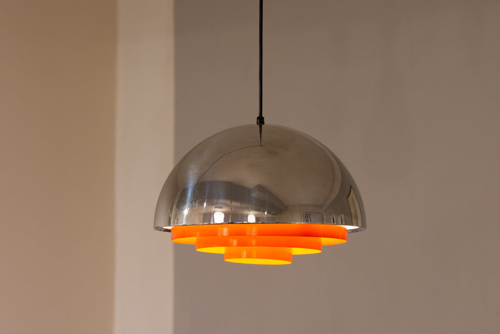 1960s 'Milieu' ceiling lamp by Jo Hammerborg