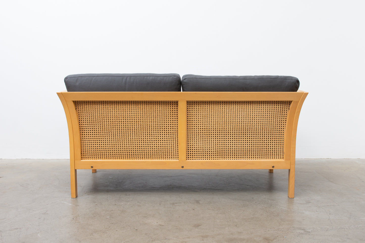 Newly upholstered: Two seater by Arne Norell