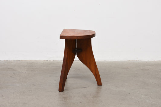 Vintage beech stool