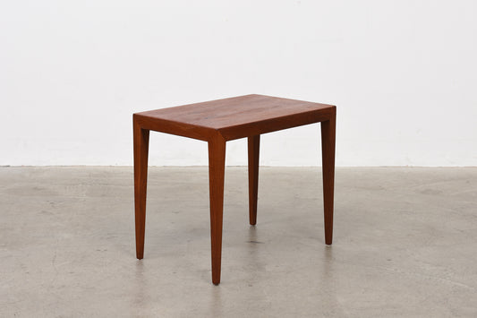 1960s teak side table by Haslev