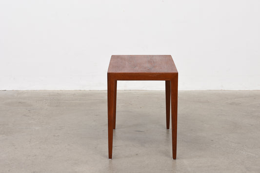 1960s teak side table by Haslev