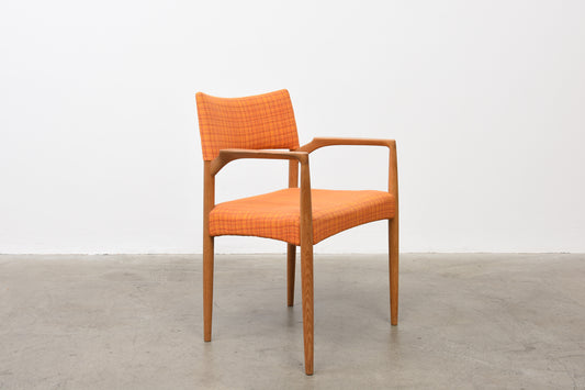 1960s Danish oak armchair