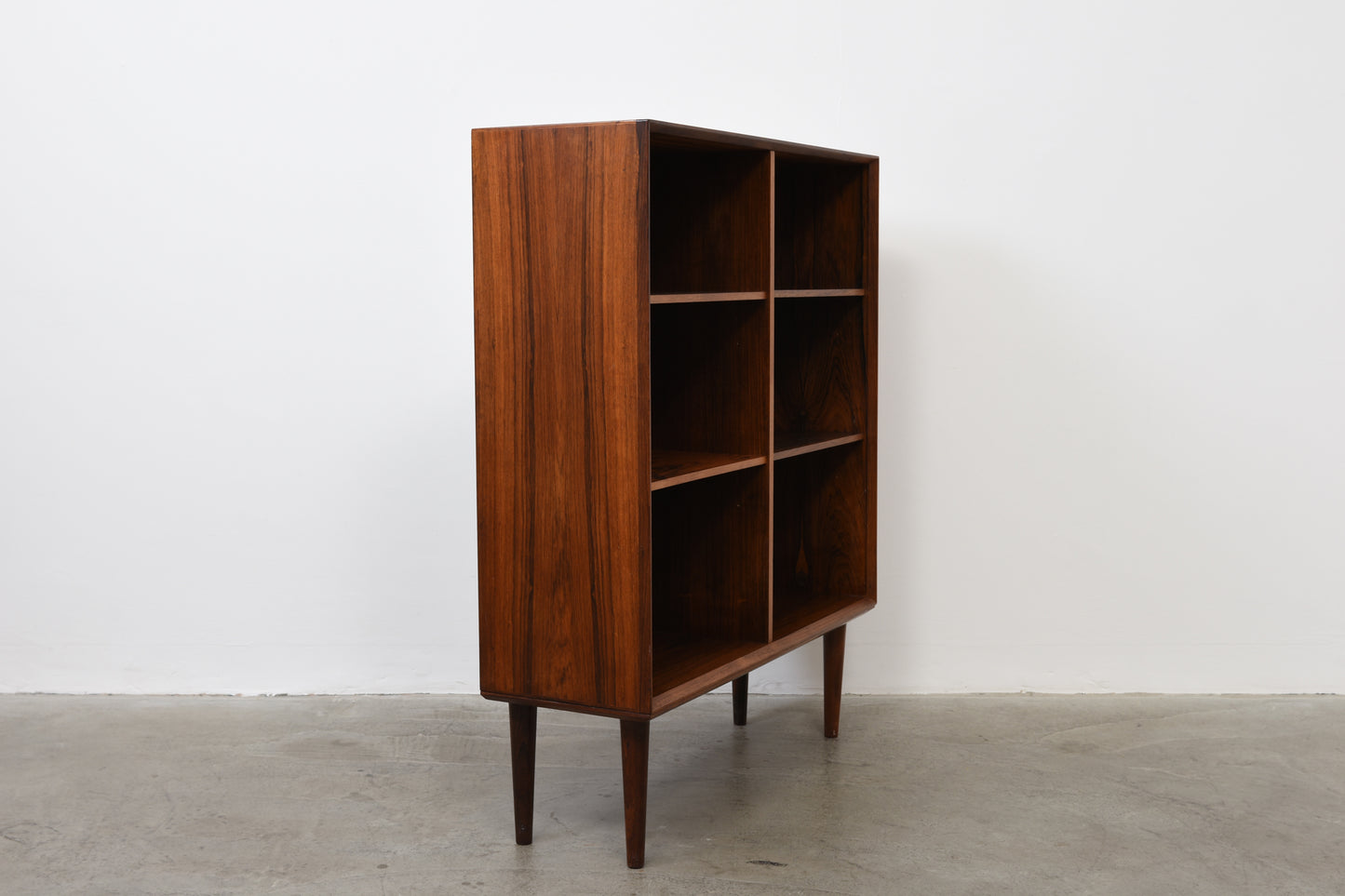 1960s rosewood bookcase