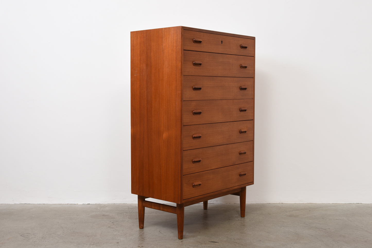 Teak chest of drawers by Kai Kristiansen
