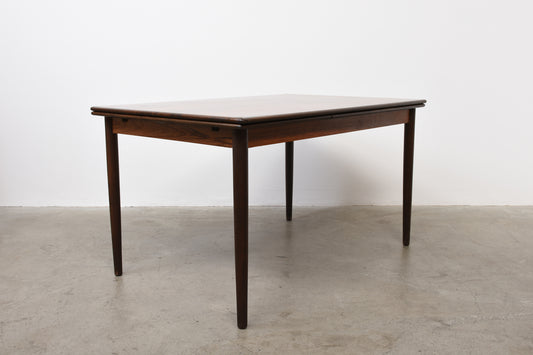 1960s extending dining table in rosewood