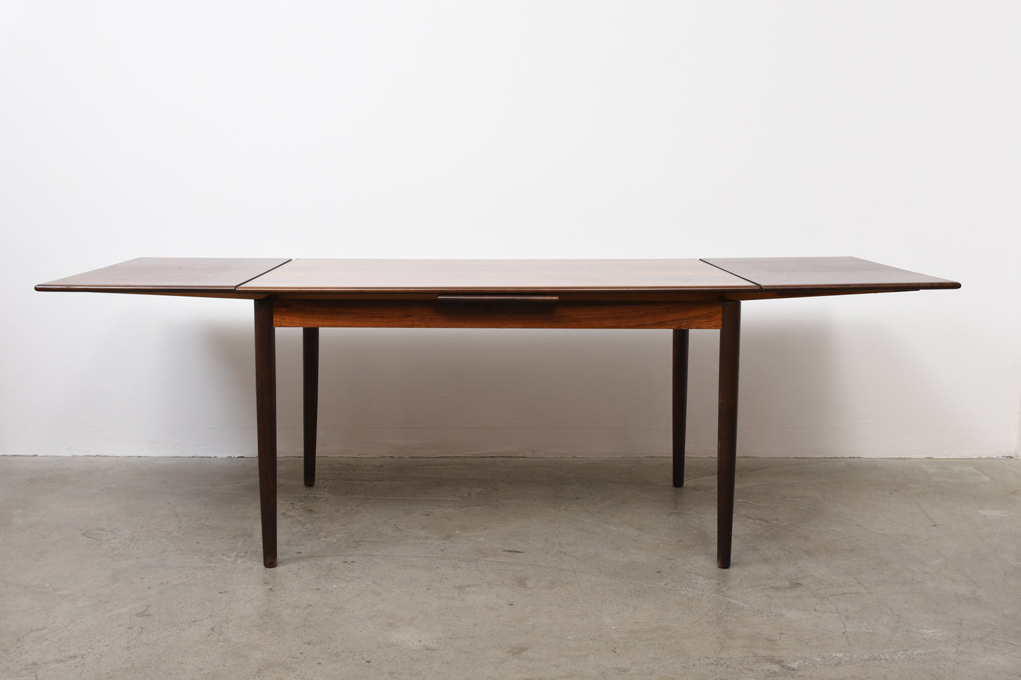 1960s extending dining table in rosewood