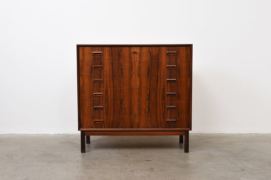 1960s rosewood chest of drawers