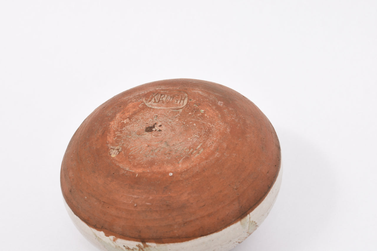 Ceramic bud vase by Krogh