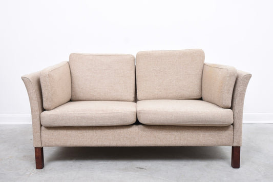 Two seat fabric sofa