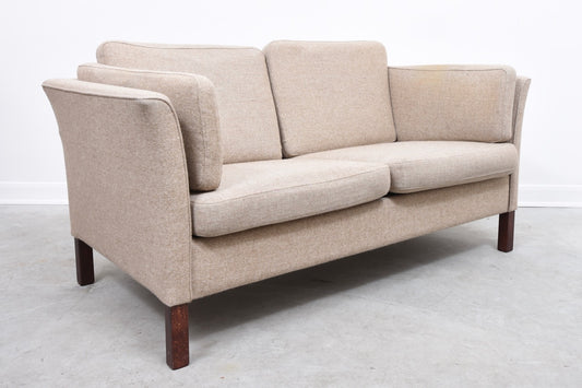 Two seat fabric sofa