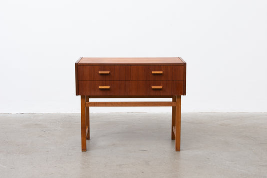 1960s teak hallway chest