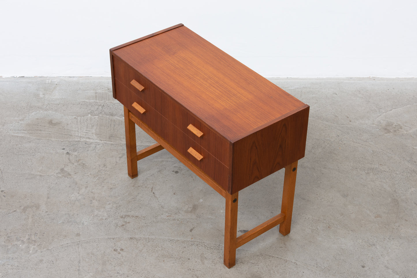 1960s teak hallway chest