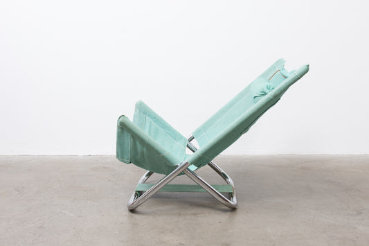 1970s folding lounger by Lindau & Lindekrantz