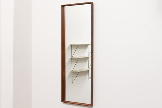 1960s full-length rosewood mirror