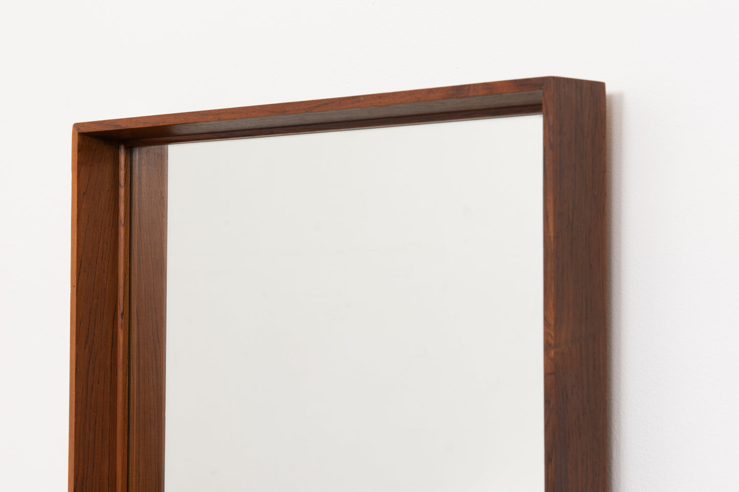 1960s full-length rosewood mirror