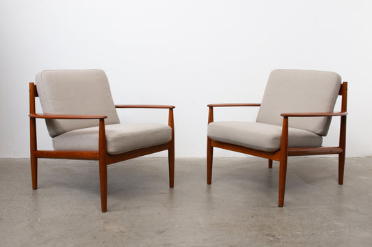 Two available: Model 118 lounge chair by Grete Jalk