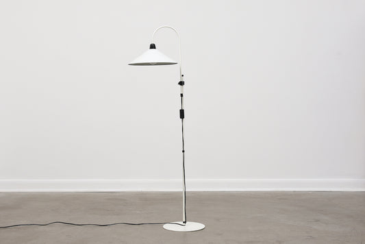 1980s Danish floor lamp with cone shade