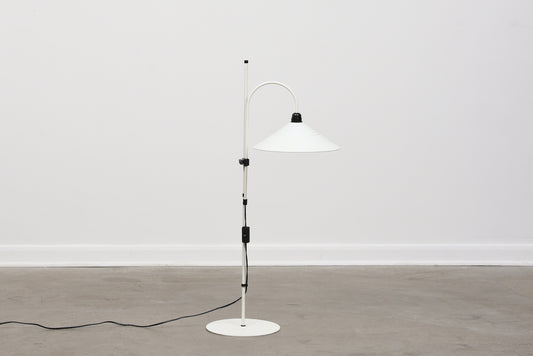 1980s Danish floor lamp with cone shade