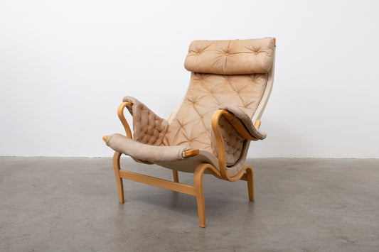 1970s 'Pernilla' lounger by Bruno Mathsson