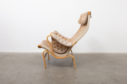 1970s 'Pernilla' lounger by Bruno Mathsson