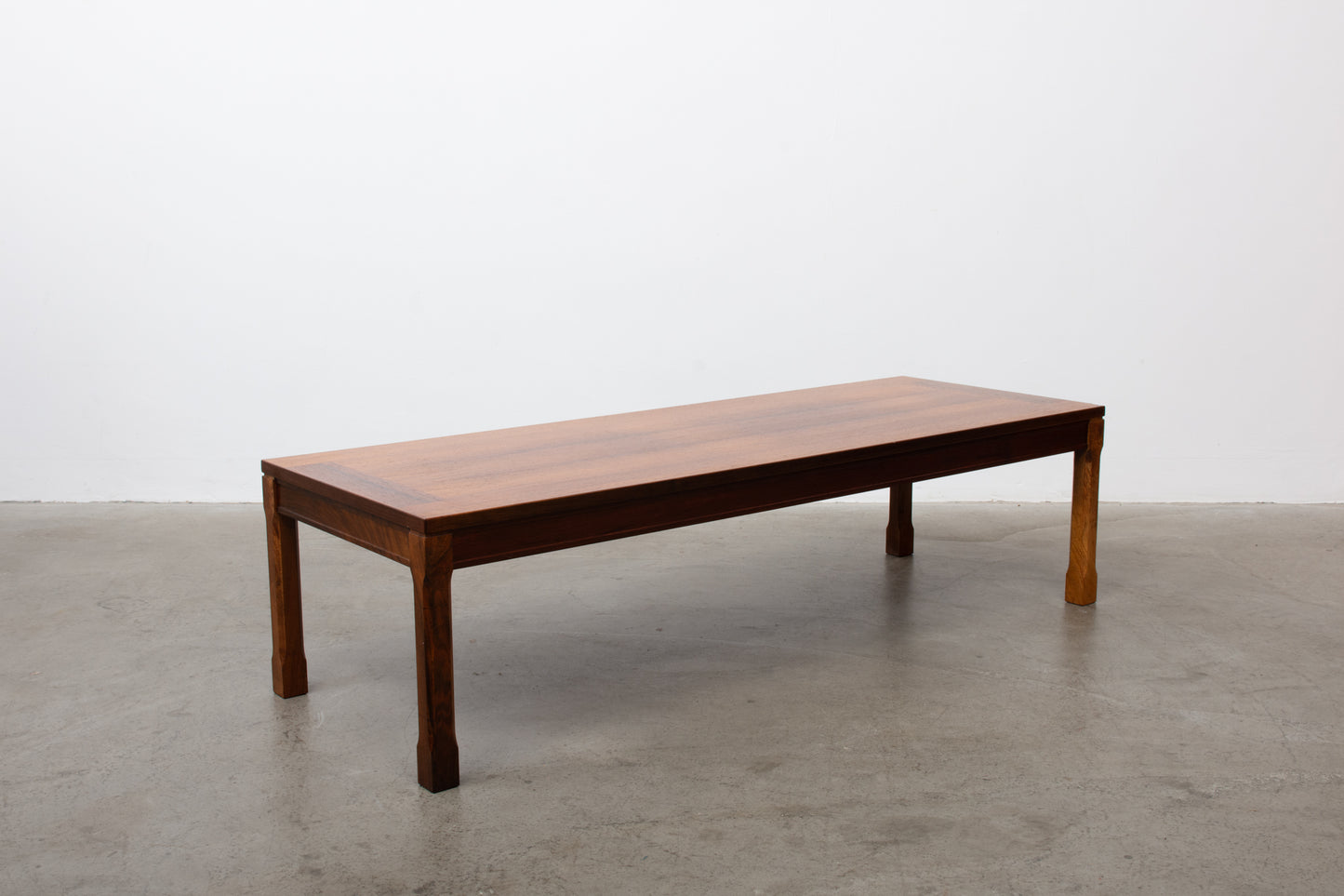 1960s rosewood coffee table by SMI
