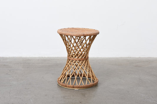 1960s rattan stool