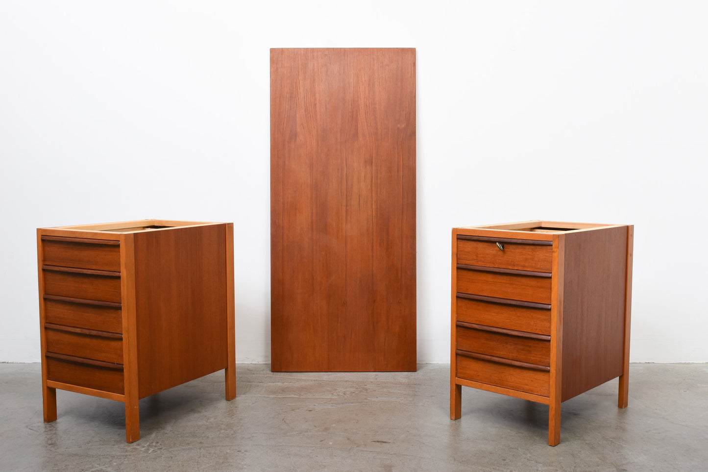 1960s twin pedestal desk