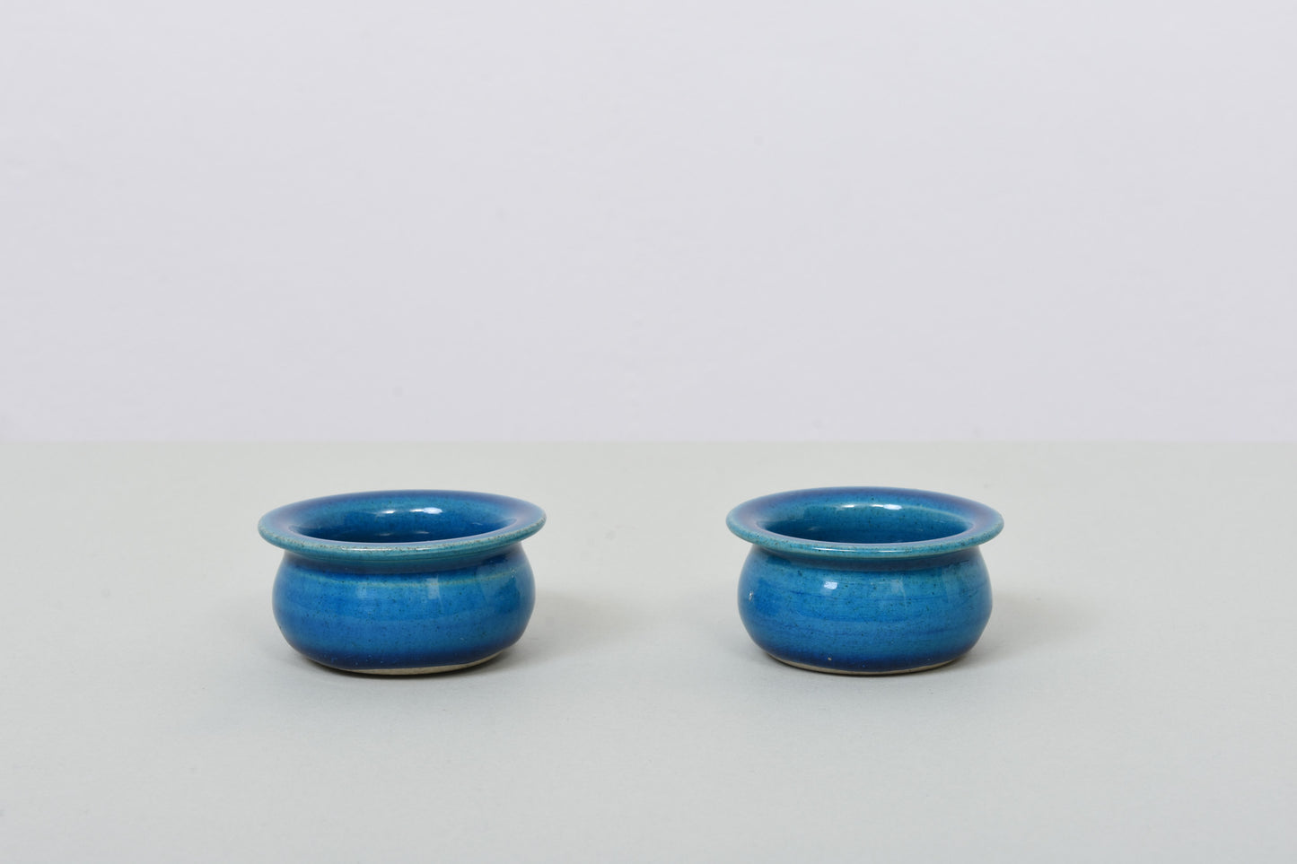 Pair of ceramic candleholders by Kähler