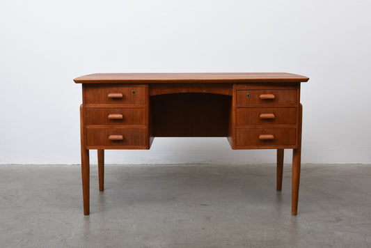 1950s Danish teak desk