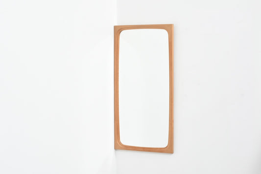 1960s Danish oak mirror