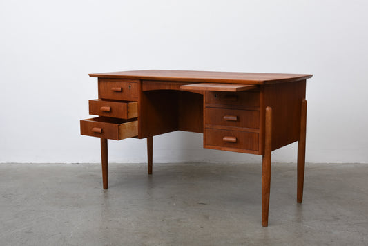 1950s Danish teak desk