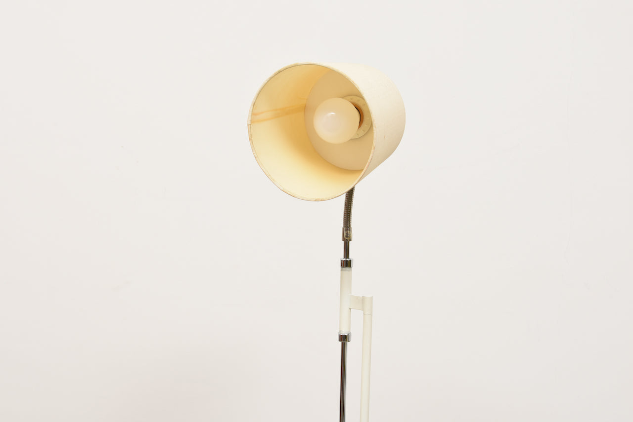 1960s height-adjustable Swedish floor lamp