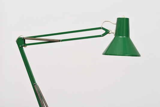 Vintage kelly green anglepoise lamp