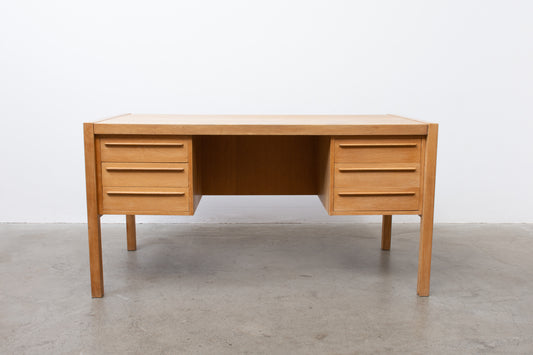 1960s oak desk by Illums Bolighus