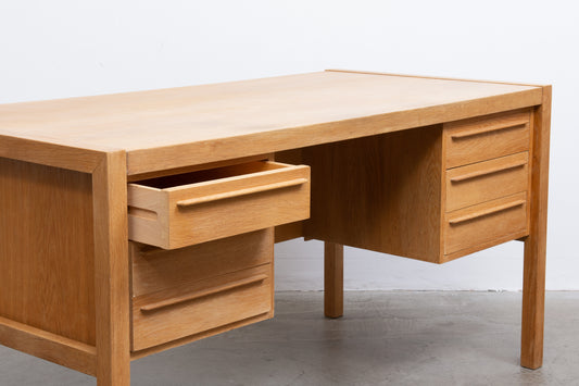 1960s oak desk by Illums Bolighus