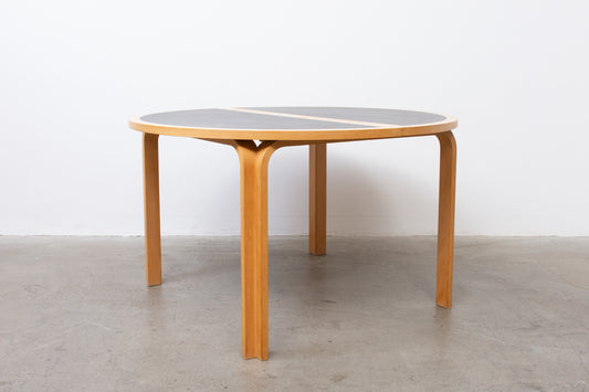 1980s dining table by Magnus Olesen