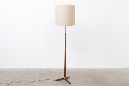 1960s rosewood floor lamp by MAE