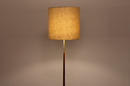 1960s rosewood floor lamp by MAE