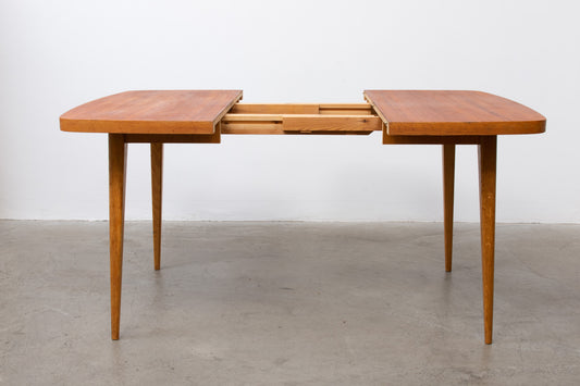 1960 extending dining table in teak