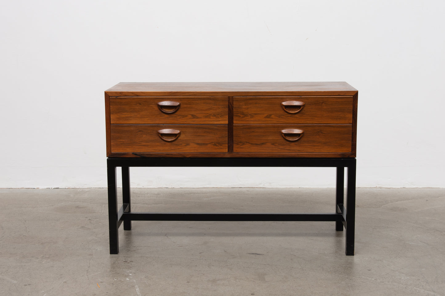 1960s low rosewood chest by Kai Kristiansen
