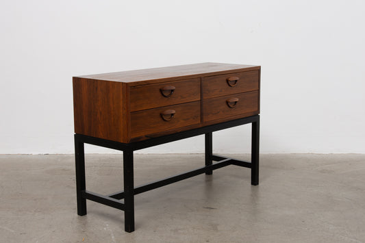 1960s low rosewood chest by Kai Kristiansen